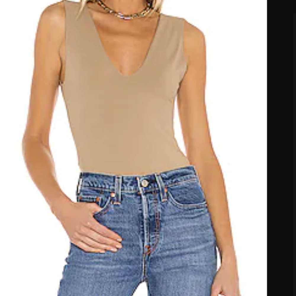 Keep It Sleek Bodysuit free people